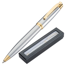 Metallkugelschreiber KINGSWOOD, grau - Werbemittel