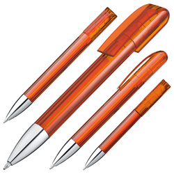 Kugelschreiber CORTLAND, orange - Werbemittel
