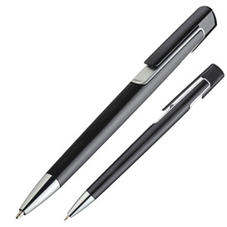 Kugelschreiber BUTTERWORTH, schwarz - Werbemittel