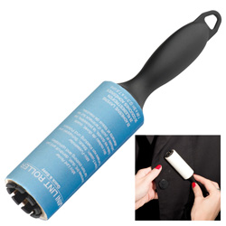 Fusselrolle ESSEX, schwarz - Werbemittel