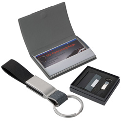 Set LUGANO, schwarz - Werbemittel