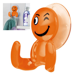 Saugnapfhaken LINZ, orange - Werbemittel