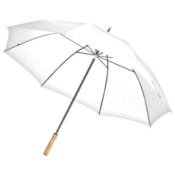 XXL-Regenschirm MONTPELLIER, weiss - Werbemittel