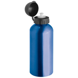 Metall Trinkflasche CHARLOTTE, blau - Werbemittel