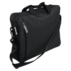Collegetasche M�LAGA, schwarz - Werbemittel