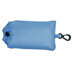 Nylon-Verwandlungstasche ALBACETE, blau - Werbemittel