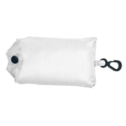 Nylon-Verwandlungstasche ALBACETE, weiss - Werbemittel