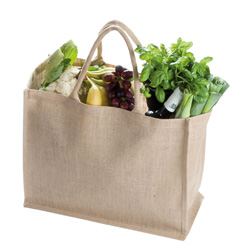 Jute Tasche, gro� HANNOVER, braun - Werbemittel