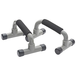Push-Up Bars SHELBY, grau - Werbemittel