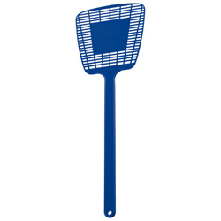 Fliegenklatsche CRANFORD, blau - Werbemittel