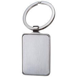 Schl�sselanh�nger FLINT, grau - Werbemittel