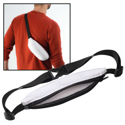 Stretchtasche DELGADO, weiss - Werbemittel