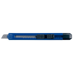 Kleines Kartonmesser SAN SALVADOR, blau - Werbemittel