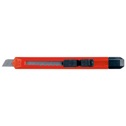 Kleines Kartonmesser SAN SALVADOR, rot - Werbemittel