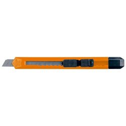 Kleines Kartonmesser SAN SALVADOR, orange - Werbemittel