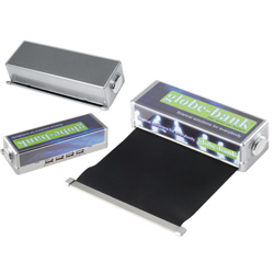 USB-Hub mit Mauspad MARANELLO, grau - Werbemittel