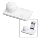 Lautsprecher mit Bluetooth� Technologie SAINT LOUIS, wei� - Werbeartikel