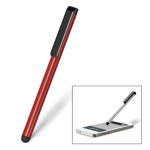 Eingabestift f�r Smartphones und Tabletcomputer LISBON, rot - Werbeartikel