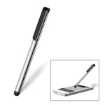 Eingabestift f�r Smartphones und Tabletcomputer LISBON, silber - Werbeartikel