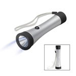 LED Taschenlampe CALAIS, silber - Werbeartikel