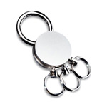 Schl�sselanh�nger MULTI, silber - Werbeartikel