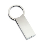 Schl�sselanh�nger CLASSIC LARGE, silber - Werbeartikel