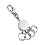 Schl�sselanh�nger FUNCTION, silber - Werbeartikel