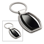 Schl�sselanh�nger CORURIPE, silber - Werbeartikel