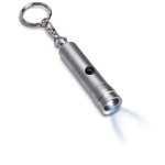 LED Schl�sselanh�nger NEW ISTANBUL, silber - Werbeartikel