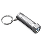 LED Schl�sselanh�nger FRAMERIES, silber - Werbeartikel