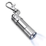 LED Schl�sselanh�nger SURESNES, silber - Werbeartikel