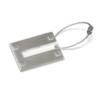 Kofferanh�nger EDGED, silber - Werbeartikel