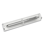 Geschenkbox f�r Schreibger�te CLIC CLAC CAMBIL, transparent - Werbeartikel