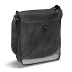 Schultertasche LOBECO, schwarz - Werbeartikel