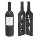 Weinset MILPITAS, matt-schwarz - Werbeartikel