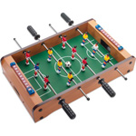 Tischfu�ballspiel GRIMSTAD, gr�n-braun - Werbeartikel