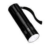 LED Taschenlampe ILKESTON, silber - Werbeartikel