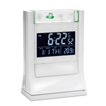 Wetterstation TUSTIN, wei� - Werbeartikel