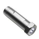 LED Taschenlampe SENIGALLIA, silber - Werbeartikel