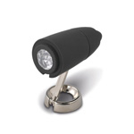 LED Taschenlampe TRECATE, schwarz - Werbeartikel
