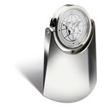 Uhr CREMONA SHINY, silbergl�nzend - Werbeartikel