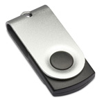 USB-Speicherstick, silber - Werbeartikel