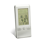 Wetterstation SAN JUSTO, silber - Werbeartikel