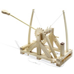 Modellbausatz LEONARDO DA VINCI CATAPULT - Werbeartikel