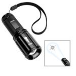 Taschenlampe DANVERS, schwarz - Werbeartikel