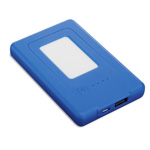 Ladeger�t TRAVEL BATTERY III 4600 mAh, blau - Werbeartikel