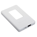 Ladeger�t TRAVEL BATTERY III 4600 mAh, wei� - Werbeartikel