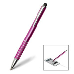 Kugelschreiber CLIC CLAC HOLLOLA, magenta - Werbeartikel