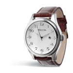 Armbanduhr CLASSIC, wei� - Werbeartikel