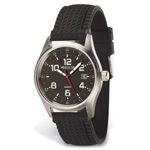 Armbanduhr CLASSIC, schwarz - Werbeartikel